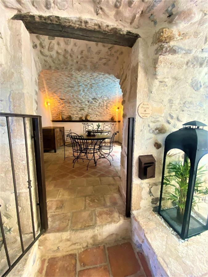 Gite De Groupe 9Ch Ou 3 Gites Independants De 3Ch - Patio Et Piscine Interieure Chauffee Toute L'Annee Vallon-Pont-d'Arc Exterior photo